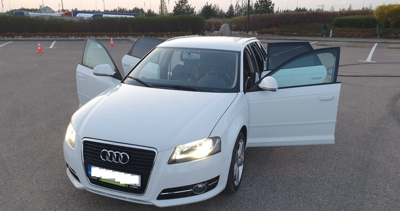 Audi A3 cena 29600 przebieg: 212411, rok produkcji 2008 z Białystok małe 254
